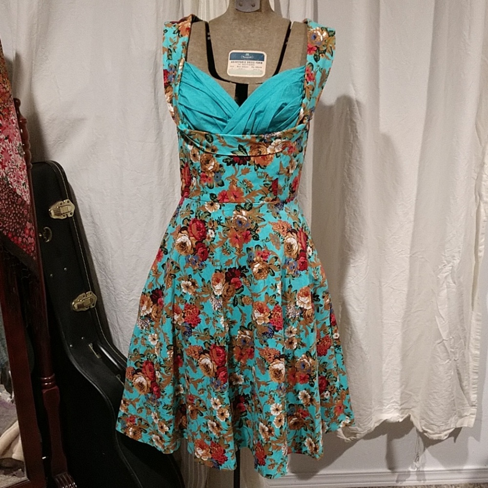 Lindy bop swing floral dress